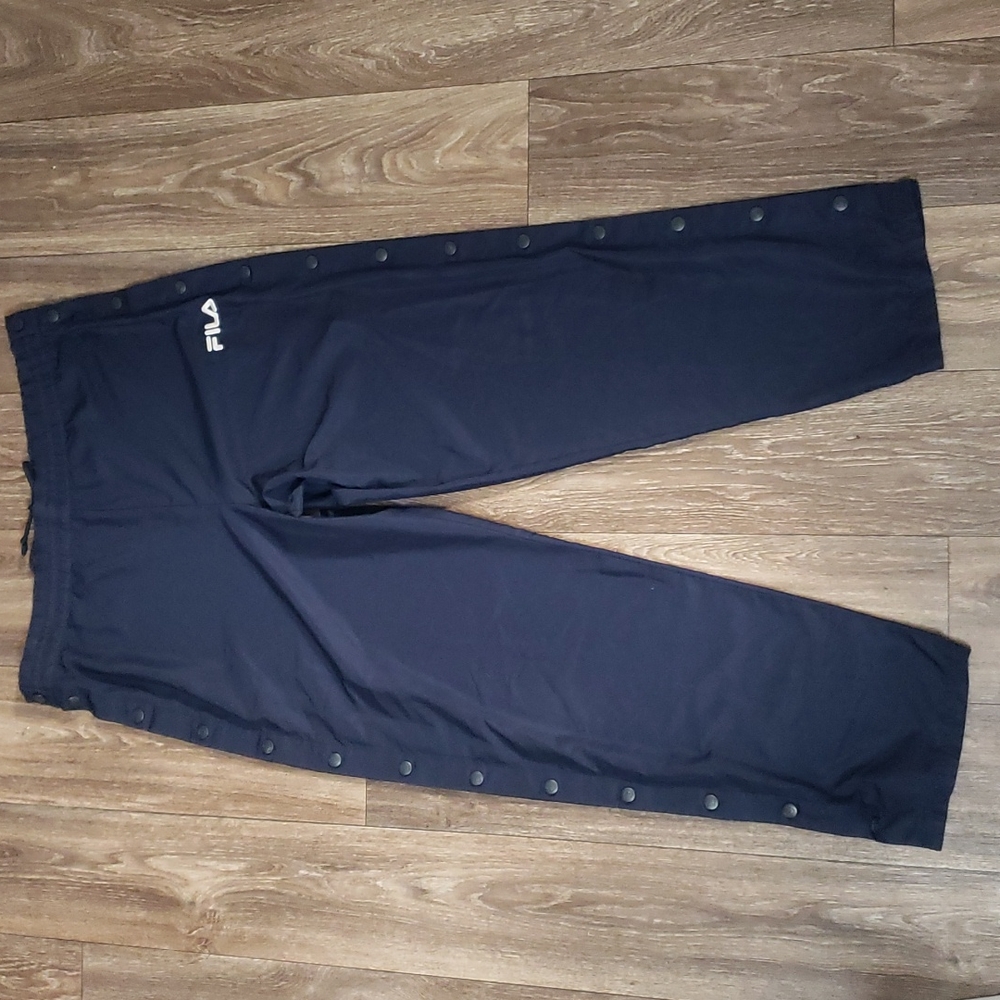 Fila rip off warm up pants